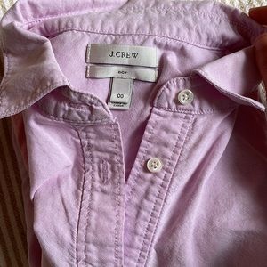 Two toned Jcrew button down size 00